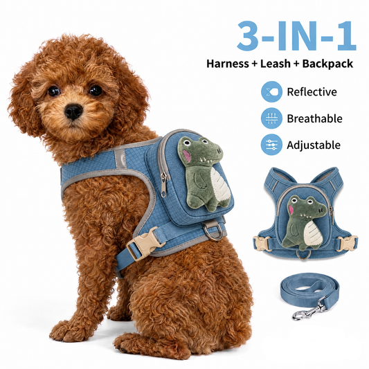WUFFLE™ Pet Backpack Harness V2