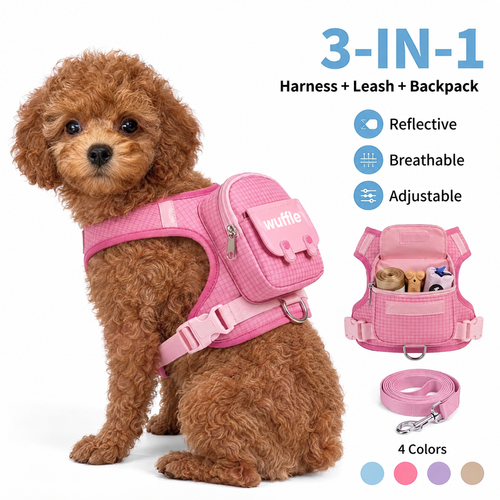 WUFFLE™ Pet Backpack Harness