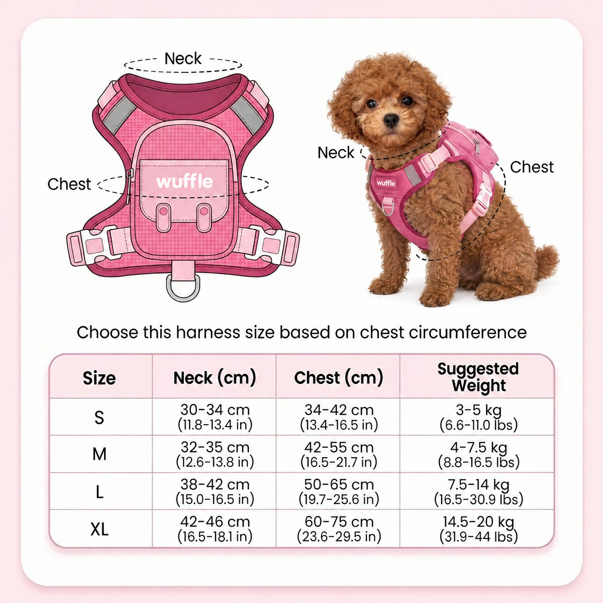 WUFFLE™ Pet Backpack Harness