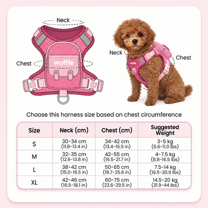 WUFFLE™ Pet Backpack Harness
